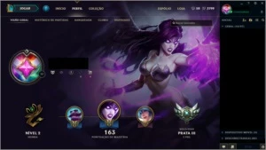 CONTA PRATA III - 43 CHAMPS - League of Legends LOL