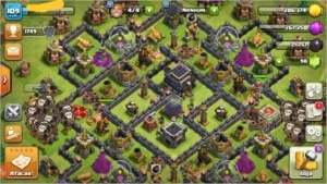 CONTA DO CLASH OF CLANS