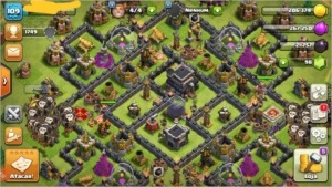 CONTA DO CLASH OF CLANS