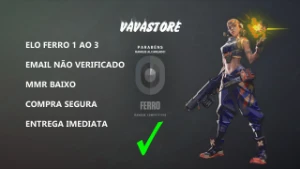Contas BARATAS ferro - Valorant