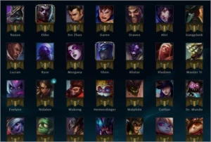 Conta Unranked LOL EX DIAMANTE E PLATINA. - League of Legends