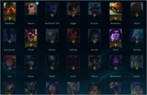 Conta Unranked LOL EX DIAMANTE E PLATINA. - League of Legends
