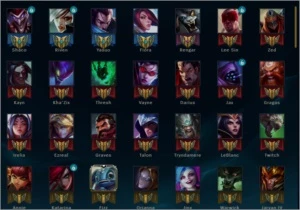 Conta Unranked LOL EX DIAMANTE E PLATINA. - League of Legends