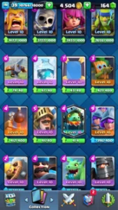 Conta 6 anos clash royale
