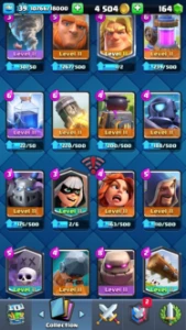 Conta 6 anos clash royale