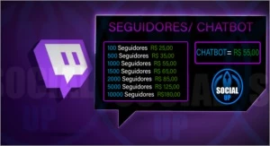 Twitch (SEGUIDORES, CHATBOT). - Outros