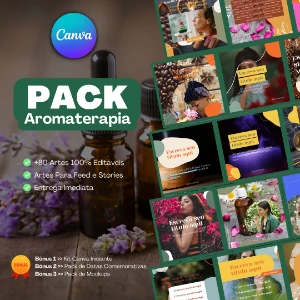 Pack Canva Para Aromaterapia
