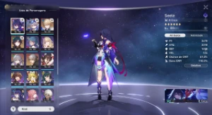Honkai Star Rail - Tl63 Seele + Loba Prateada + Blade + Bron - Honkai: Star Rail
