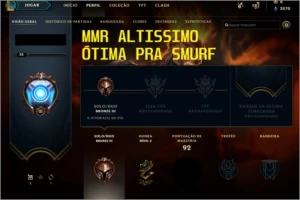CONTA DE LOL BRONZE 3 - League of Legends