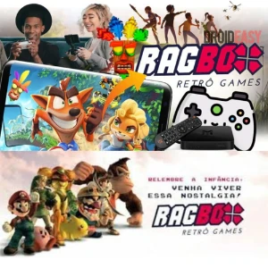 Ragabox Retro Games - Vitalício - 9 Mil Jogos