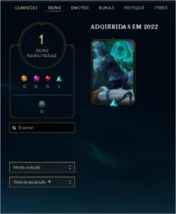 conta platina 4 mmr bom! - League of Legends LOL