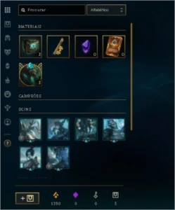 conta platina 4 mmr bom! - League of Legends LOL
