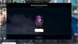 Conta league of legends (mestre). LOL