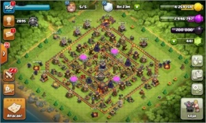 Conta Clash of Clans CV 10 FULL
