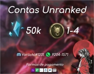 Conta Unranked! - League of Legends LOL
