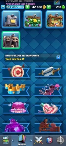 Conta Top Log Bait Full [Troféus: 9650] [6 Evos / 3 Elite] - Clash Royale
