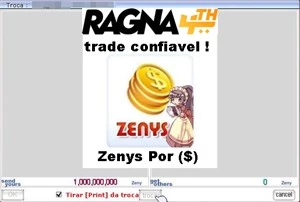 Zenys 100 m ~ 100 kk - Ragna4th - Ragnarok Online