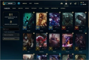 Conta Ouro 4 - League of Legends LOL