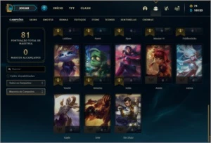 Conta Ouro 4 - League of Legends LOL