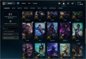 Conta Ouro 4 - League of Legends LOL