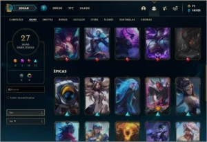 Conta Ouro 4 - League of Legends LOL
