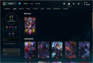 Conta Ouro 4 - League of Legends LOL