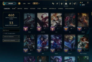 Unranked com 150 Champs e 93 Skins ( ADC / JG / SUP ) - League of Legends LOL