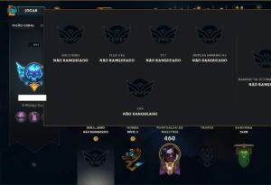 Unranked com 150 Champs e 93 Skins ( ADC / JG / SUP ) - League of Legends LOL