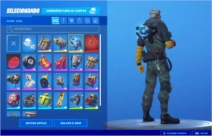 Duas Contas Fortnite Season 4-6 1900 VBucks