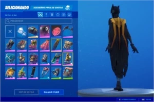 Duas Contas Fortnite Season 4-6 1900 VBucks