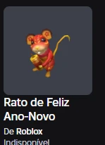 Conta Roblox com itens super raro (permanente)