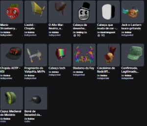 Conta Roblox com itens super raro (permanente)