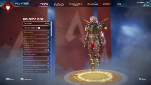 Conta com herança wraith antiga S1, 5 skin lendarias - Apex Legends