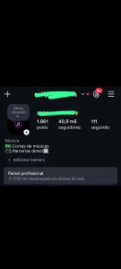 Conta Instagram 40k seguidores - Redes Sociais