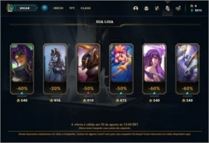 Conta ouro 1 com 4 skins e 28 champs ( MAIN MID ) - League of Legends LOL