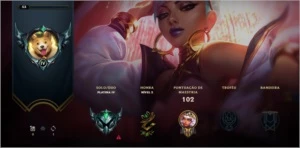 Conta LoL, LvL 53 , 6 SKINS , PLat 4 - League of Legends