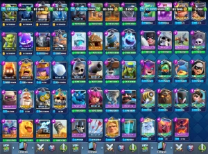 Clash Royale CV 54, Torre do rei 15, 8k+ troféus