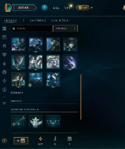 Conta mestre LoL (sem email confirmado) - League of Legends