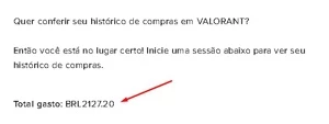 CONTA VALORANT R$ 2.127,00 GASTOS - ASCENDENTE 3