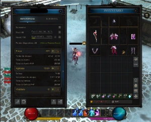 Conta do Megamu Personagem Rune Wizard  100+ RR+MC+MP - MU Online