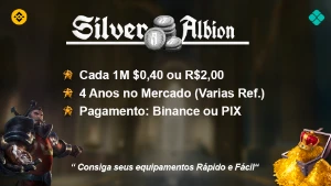 Prata 100% Farmada Albion Online Servidor EU/EUROPA