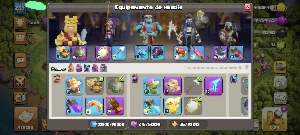 Conta CV17 SemiFull - Clash of Clans