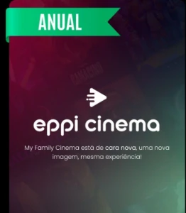 Eppi Cinema, My Family Cinema - MFC 365dias. Código -ANUAL - Gift Cards