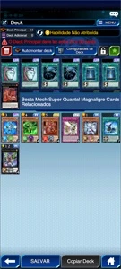 Conta Yu-Gi-Oh duel links