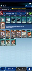 Conta Yu-Gi-Oh duel links