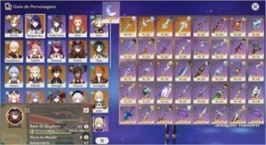 Vendendo End game Genshin Impact