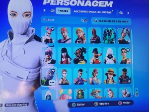 Conta Fortnite com 8k de vbucks e skins