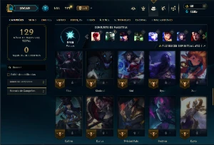 Conta prata 4 com 55 campeões e 25 skins - League of Legends LOL