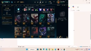Conta prata 4 com 55 campeões e 25 skins - League of Legends LOL