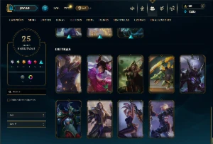 Conta prata 4 com 55 campeões e 25 skins - League of Legends LOL